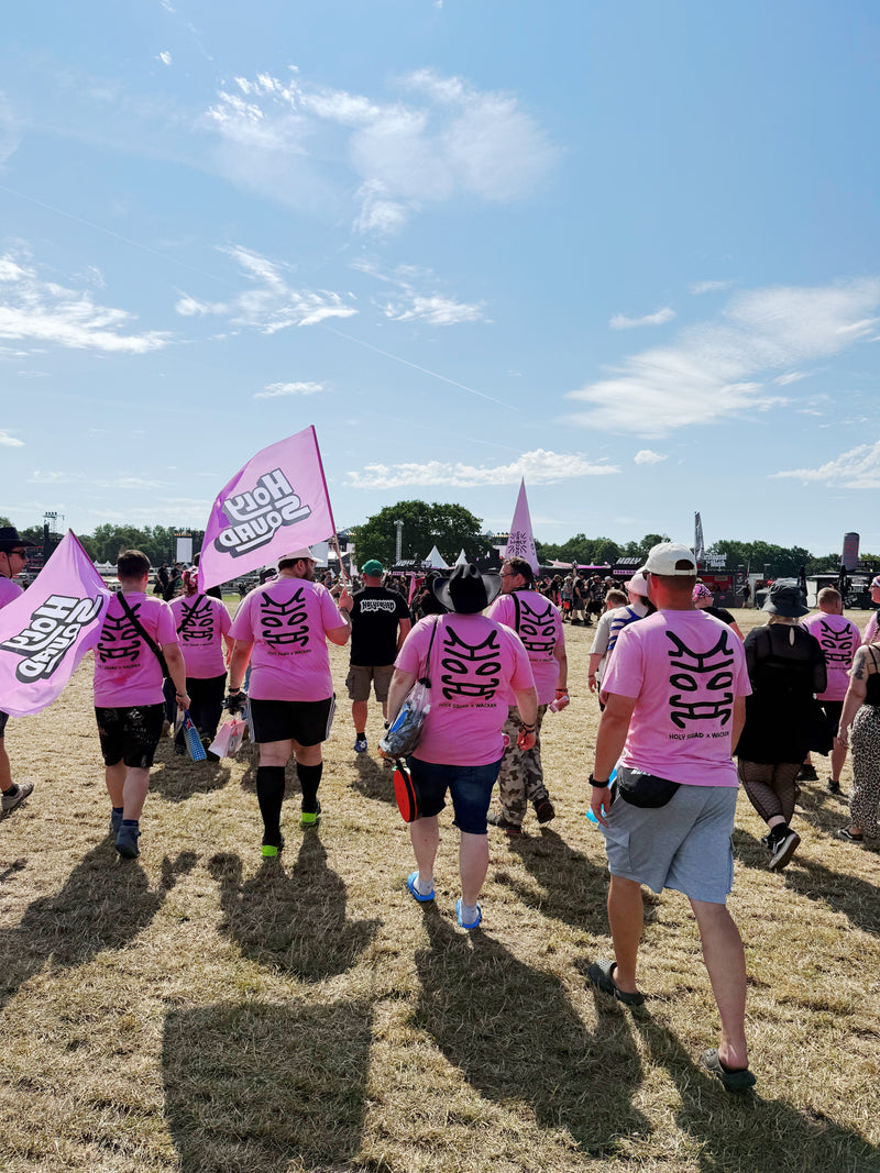 <p>Mit dem Squad unterwegs auf dem Wacken Open Air 2026</p>