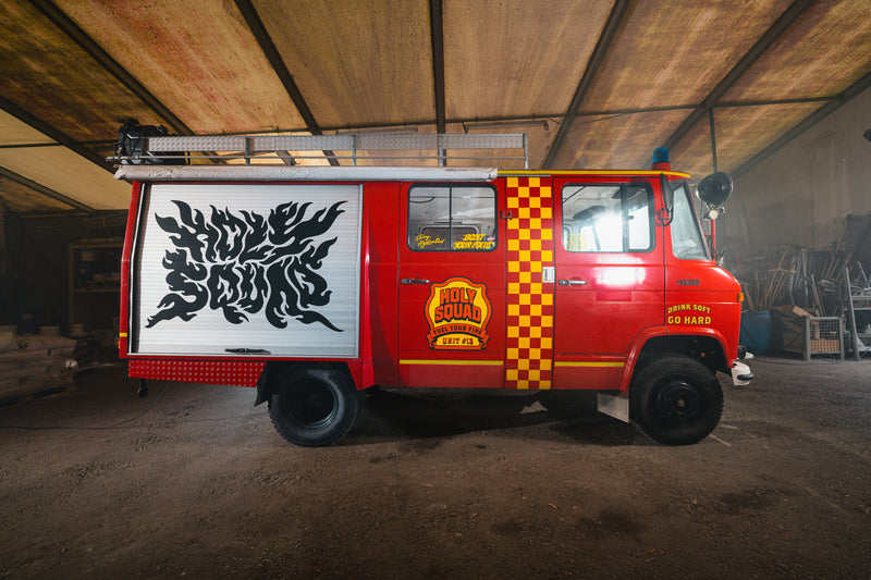 <p>HOLY Firetruck von Squad Member Captain Paddy </p>