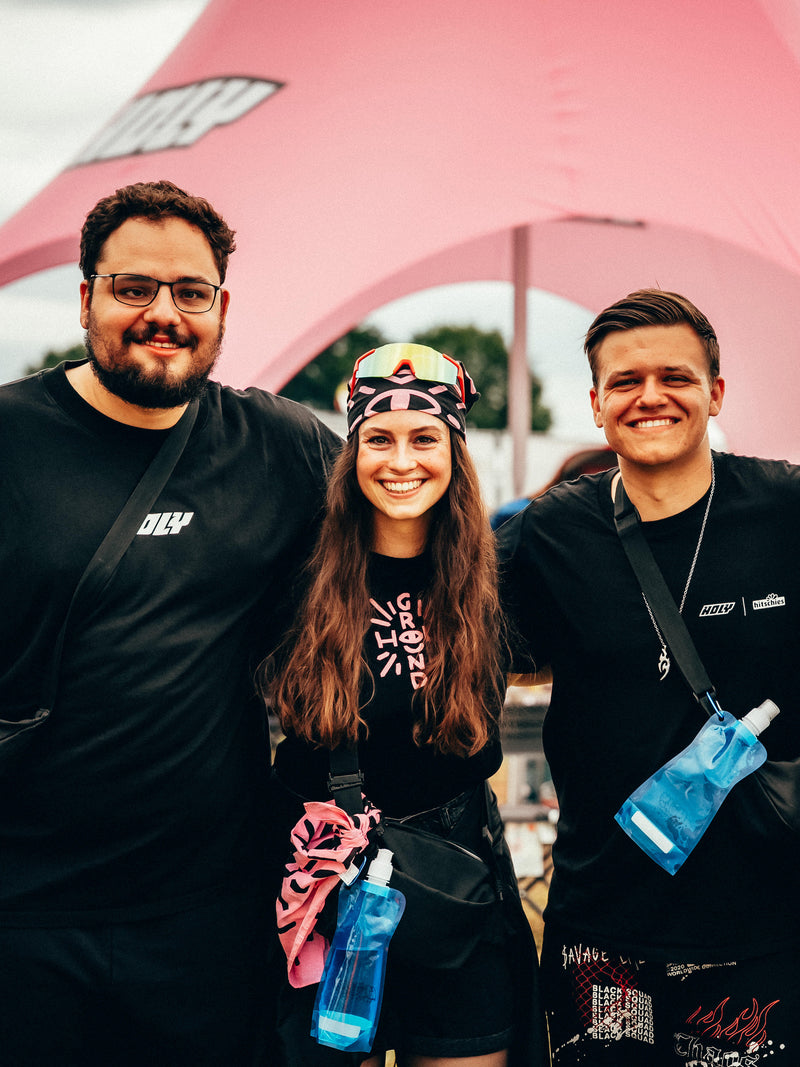 <p>Ein Teil unseres Community Teams: HOLY.Dustin, HOLY.Linda & HOLY.Lucas</p>