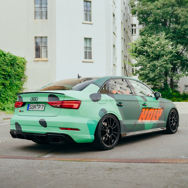 <p>Peach Panther Audi RS3 von Squad Member David</p>
