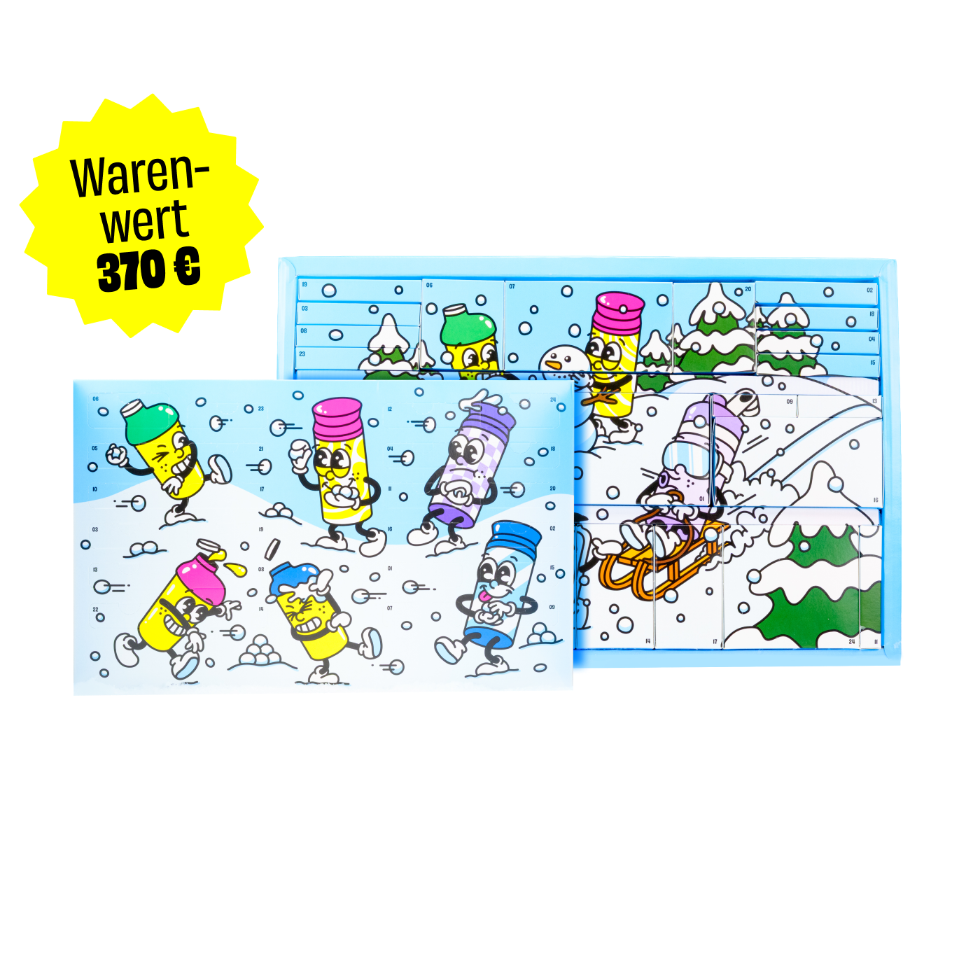 Squad-Kalender + Probier-Kalender