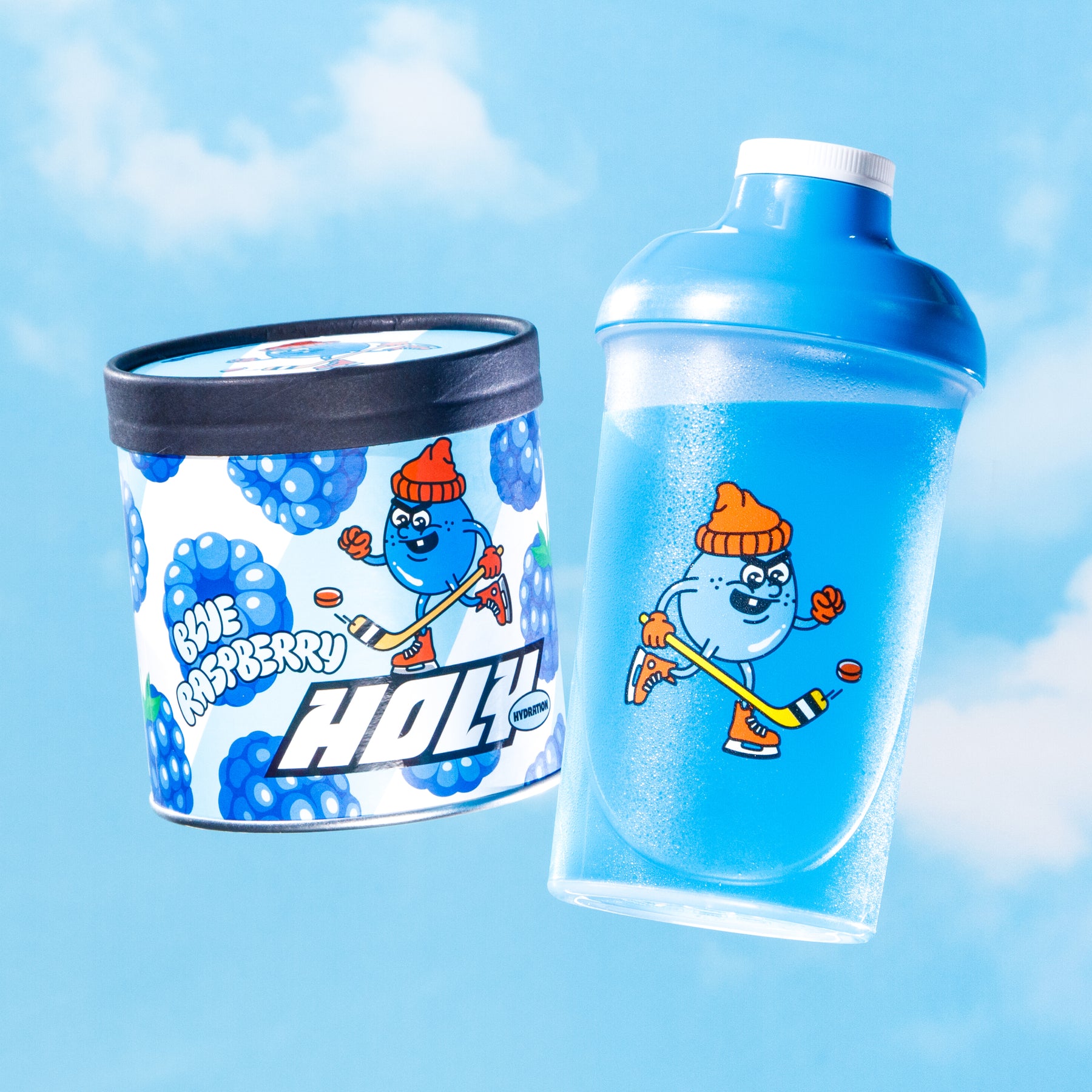 Blaue Himbeere