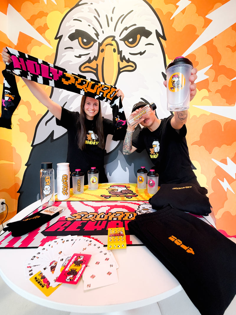 <p>Alle Goodies aus unserem Bonusprogramm Squad Rewards in einem Bild</p>