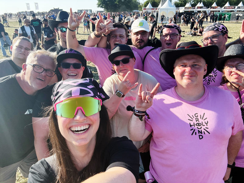 <p>Team HOLY & der Squad auf dem Wacken Open Air 2026</p>