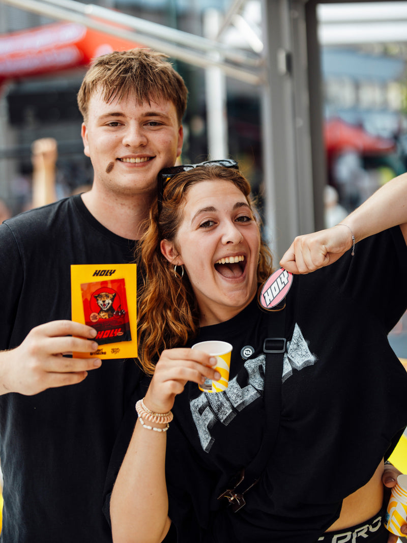 <p>Free HOLY Drinks & Proben beim Projekt Rüttenscheid in Essen im Sommer 2026</p>