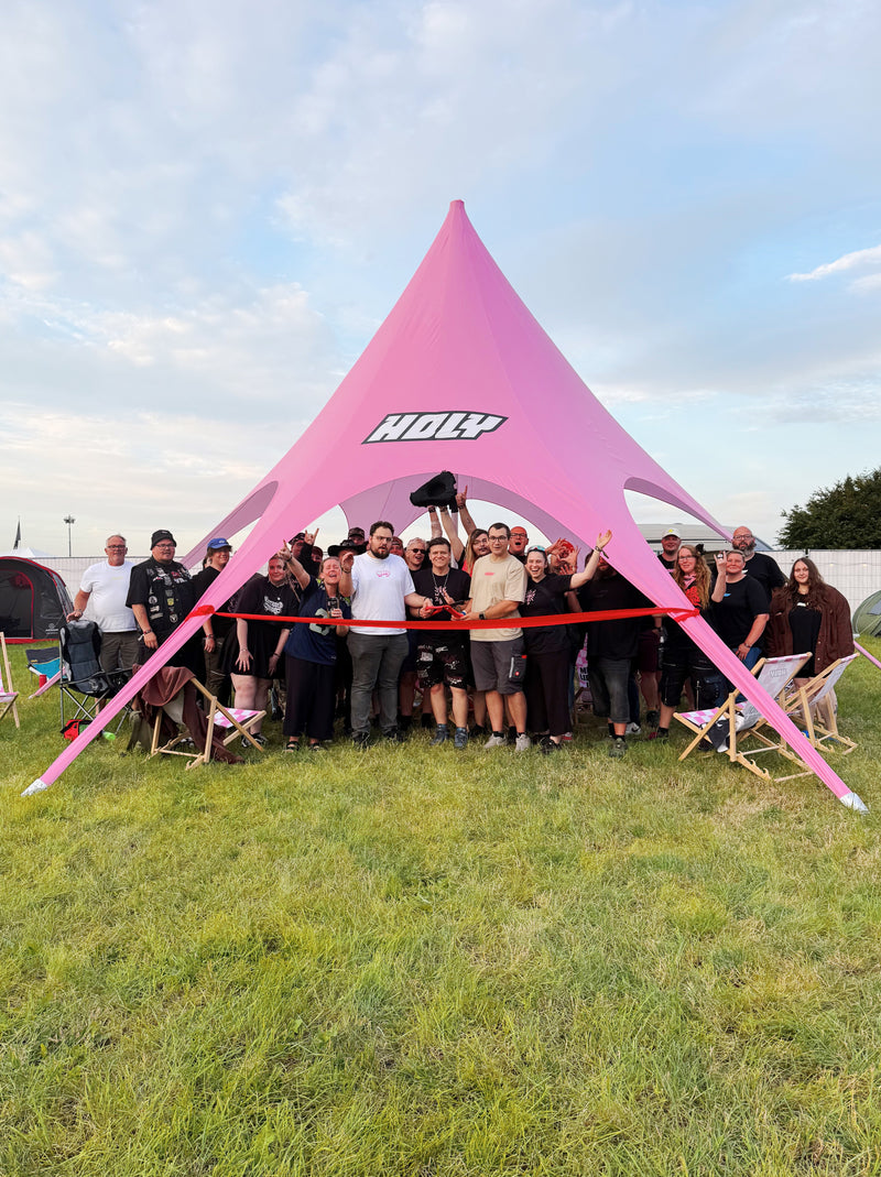 <p>Feierliche Eröffnung des Squad Camps auf dem Wacken Open Air 2026</p>