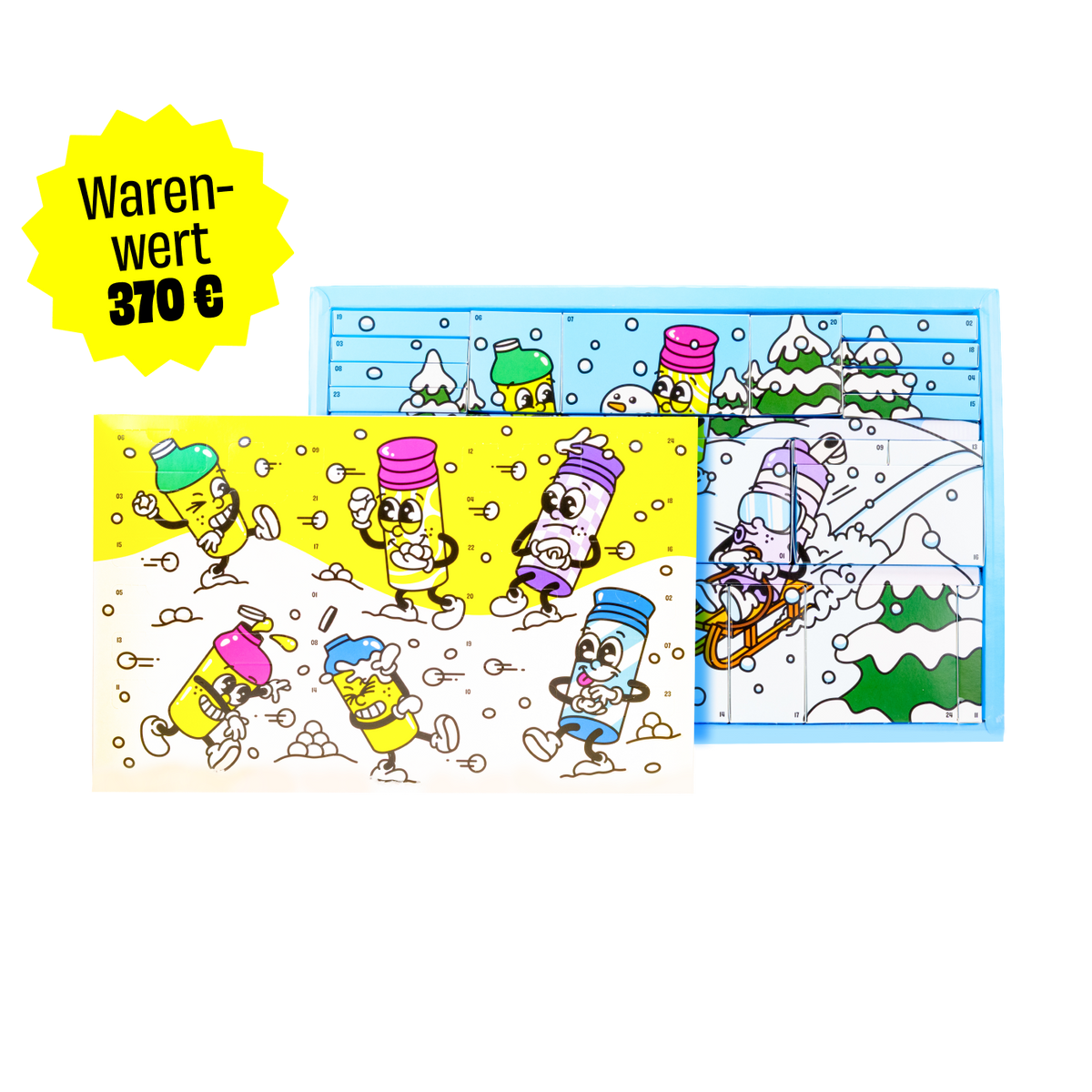 Squad-Kalender + Probier-Kalender