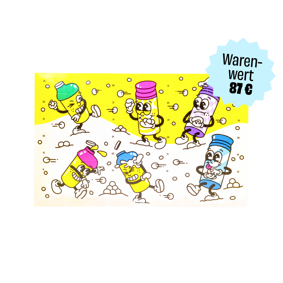 Probier-Kalender mit Energy
