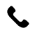 Ein schwarzes Telefonsymbol in einer weißen Sprechblase auf schwarzem Hintergrund.